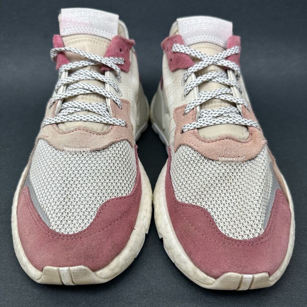 adidas nite jogger beige