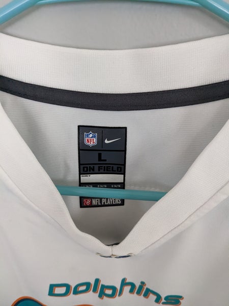 Miami Dolphins Brian Hartline #82 White NFL Jersey - Nike (ON FIELD) -  Youth L