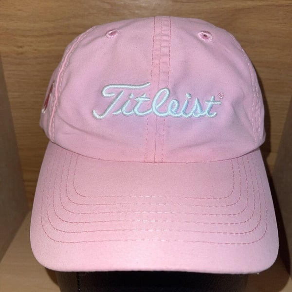 Titleist Pink Adjustable Golf Cap Pink Ribbon Breast Cancer Awareness Hat |  SidelineSwap