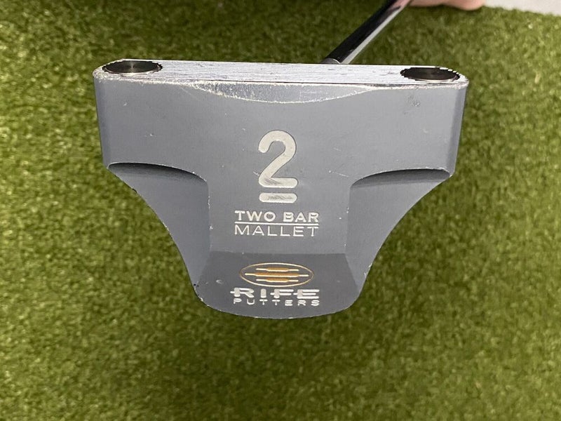 Rife Two Bar Mallet Putter RH 35" Rife Putters Steel (R1838)
