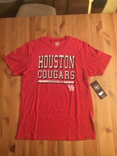 NWT mens medium 47 brand Houston cougars short sleeve tee