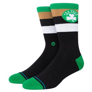 Boston Celtics ST Green Stance NBA Crew Socks Large Men 9-13