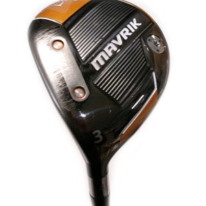 LH Callaway Mavrik 15* 3 Wood EvenFlow RipTide 6.0 70g Stiff Flex