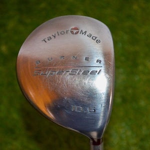 TaylorMade	Burner SuperSteel	10.5 Driver	RH	43.5"	Steel	Regular	New Grip