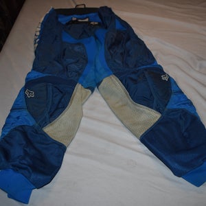 FOX Racing 360 Motocross Pants, Blue, Size 32
