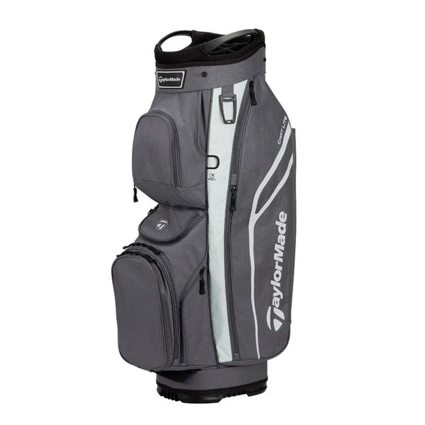 NEW 2023 TaylorMade Cart Lite Gray 14Way Cart Golf Bag SidelineSwap
