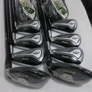Callaway Epic Forged Iron Set - 4H, 5H, 6-PW, AW - Tensei Senior Graphite - NEW