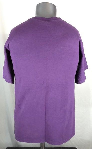 Minnesota Vikings Polo Shirt Adult Medium Purple Gold Football Mens NFL