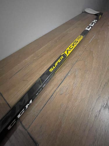 CCM SUPER TACKS AS2 PRO GRIP COMPOSITE HOCKEY STICK | JUNIOR — LEFT HANDED • 50 FLEX • CROSBY P29