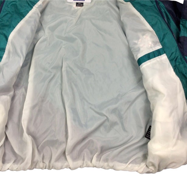 Vintage 90s Seattle Mariners MLB zip up jacket. Made in Korea. Pro