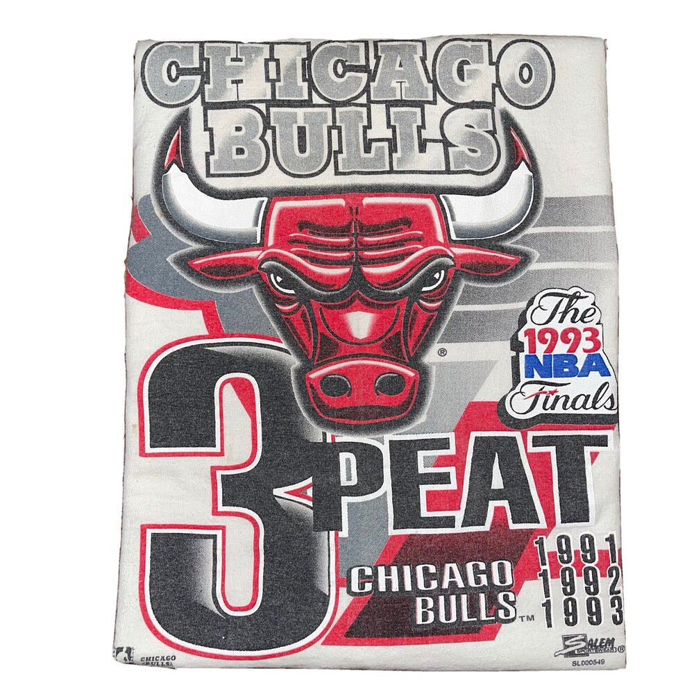 1992 Michael Jordan Chicago Bulls World Champion T-Shirt - XL