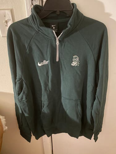 Michigan State Spartans Nike NCAA Men’s 1/4 Sweatshirt L
