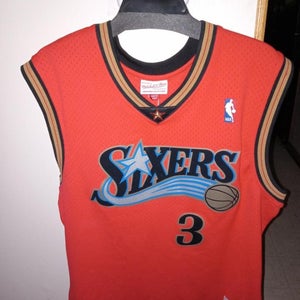 Allen Iverson Philadelphia 76ers Mitchell & Ness NBA Men’s Jersey L