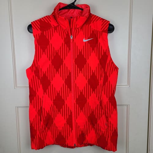 Nike Golf Sport Insulated Thermal Vest Full Zip Orange Women's Size: M