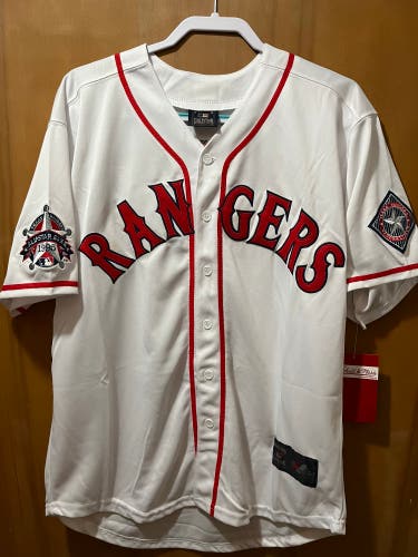 1995 All Star Game Ivan Rodriguez #7 Texas Rangers Baseball Jersey Size Large NEW With Tag