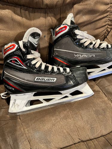 Used Bauer Regular Width  Size 7 Vapor X700 Hockey Goalie Skates