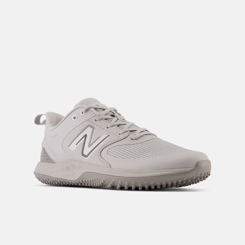 New Balance 3000v6 Fresh Foam Baseball Turf Cleats Shoes - Gray