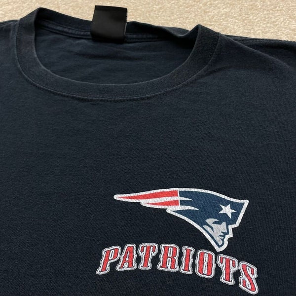 New England Patriots Shirt Men XL Adult Black NFL Football Pat