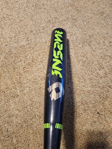 Used USSSA Certified 2014 DeMarini Alloy Insane Bat (-12) 18 oz 30"