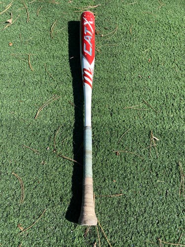 Used BBCOR Certified 2023 Marucci Alloy CAT X Bat 30 oz 33"
