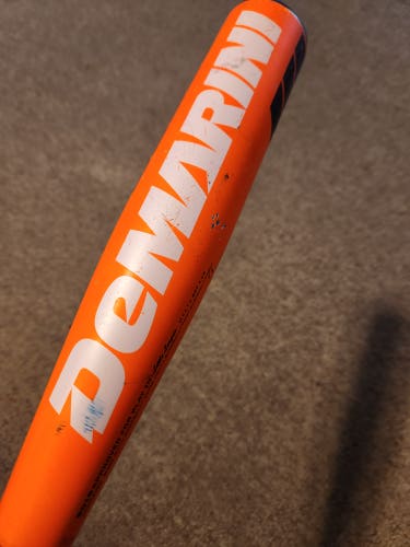 Used USSSA Certified 2015 DeMarini Composite Voodoo Raw Bat (-13) 15 oz 28"