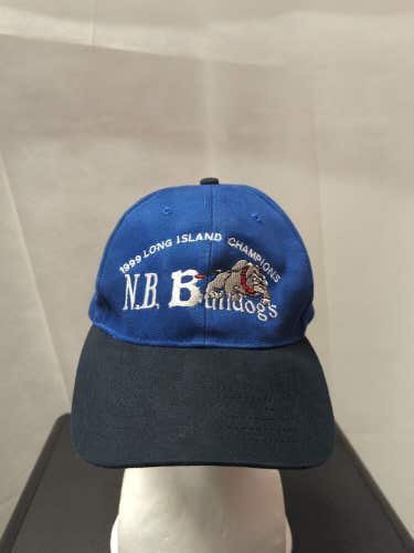 Vintage North Babylon Bulldogs High School Football 1999 Champions Hat