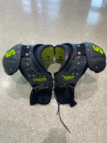Used Large Schutt DS Flex Shoulder Pads