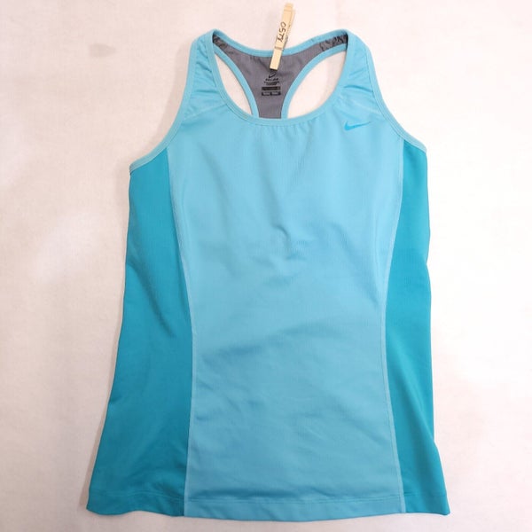 Nike Dri-Fit Athletic Pullover Tank Top Shirt Womens Size Extra Large XL  Blue