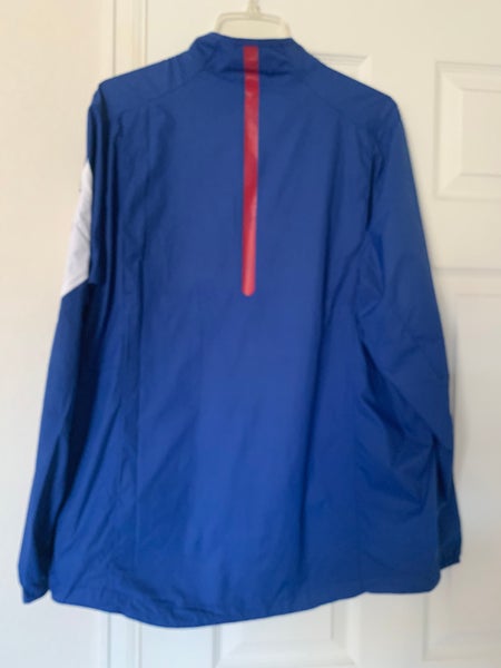 Nike NY Giants 1/2 Zip Windbreaker Mens Large