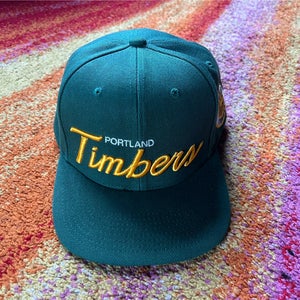 Mitchell & Ness Portland Timbers Retro vintage style hat one size