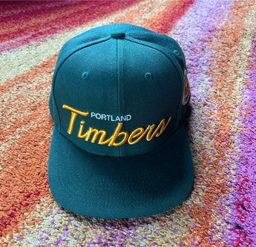 Mitchell & Ness Portland Timbers Retro vintage style hat one size