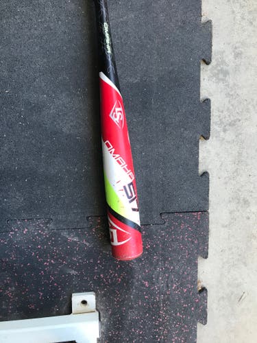 Used BBCOR Certified 2017 Louisville Slugger Alloy Omaha 517 Bat (-3) 29 oz 32"