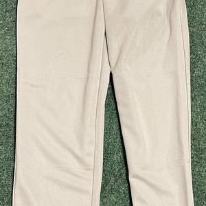 New Gray Youth Small Adidas Baseball Pants
