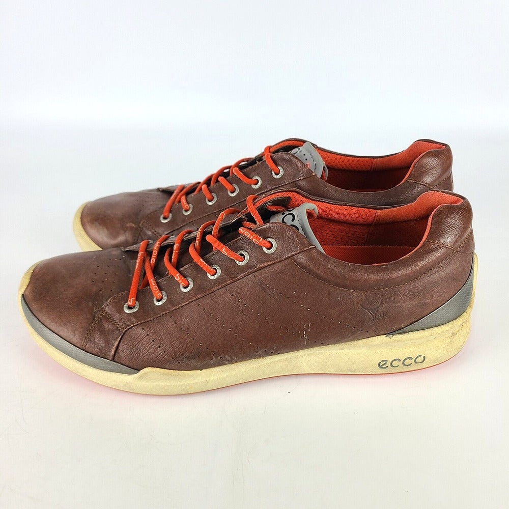 Ecco Natural Motion Biom Yak Leather Spikeless Shoes Men's Hydromax 47 / 14 | SidelineSwap