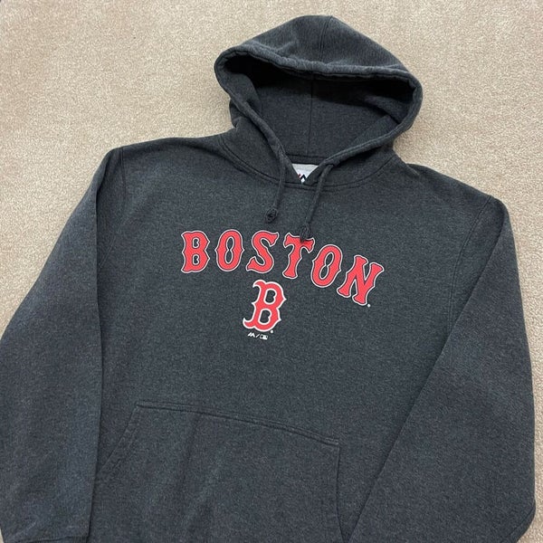 Boston Red Sox Vintage Majestic Logo Hoodie MLB Baseball