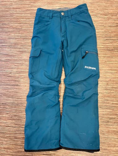 Green Used Kids Unisex Boulder Gear Pants