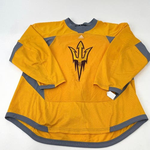 Adidas ASU Pro Stock Practice Hockey Jersey Size 56