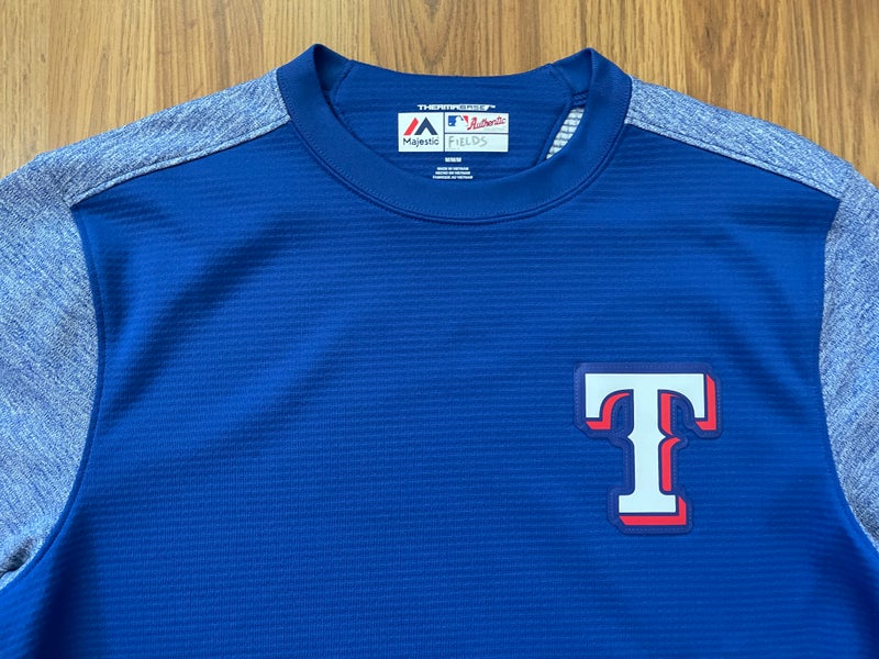 Texas Rangers True Fan MLB Genuine Merchandise Jersey - Baseball Men's Blue  XL