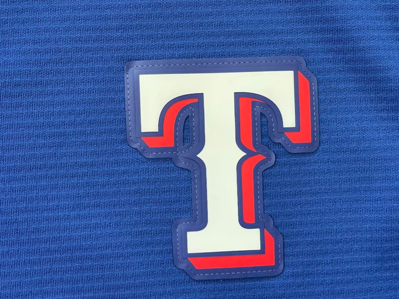 Texas Rangers MLB Pullover Jersey Nike Team Blue Shirt Medium