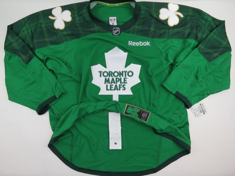 TORONTO MAPLE LEAFS ST. PATS ADIDAS TEAM ISSUED JERSEY SIZE 54 *MADE IN  CANADA*