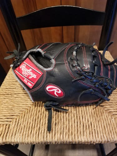 Used Rawlings Right Hand Throw Catcher's Gamer Baseball Glove 32"