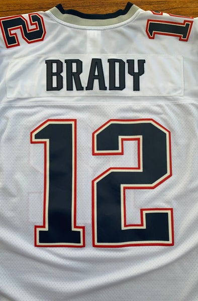 New England Patriots Tom Brady #12 Reebok NFL On Field Jersey Mens