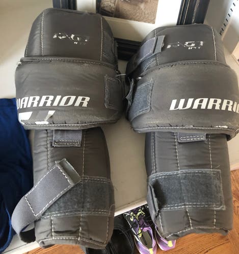 Warrior R/GT Hockey Goalie Knee Pads/Guards Size INT