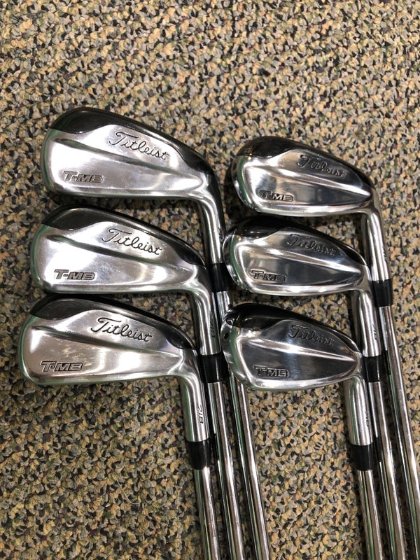 Used Titleist 718 T-MB Right-Handed Golf Iron Set (Number of Clubs: 6)