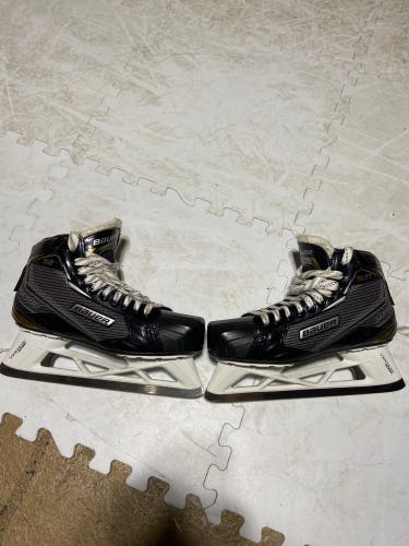 Used Bauer Regular Width Size 8.5 Supreme S27 Hockey Goalie Skates