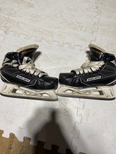 Used Bauer Regular Width  Size 3 Supreme S170 Hockey Goalie Skates