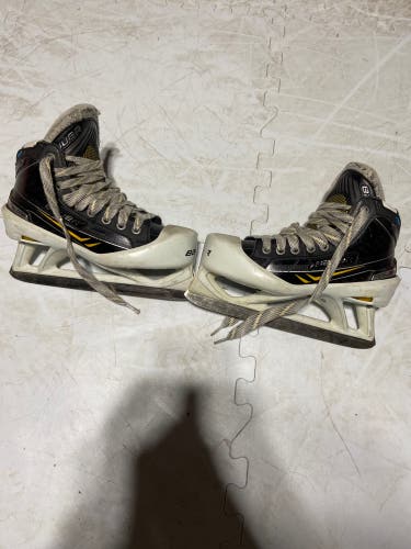 Used Bauer Regular Width  Size 3 Total One NXG Hockey Goalie Skates