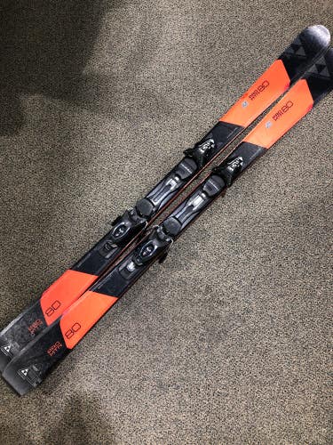 Used Fischer PRO MTN 80 (166 cm) Skis with Bindings
