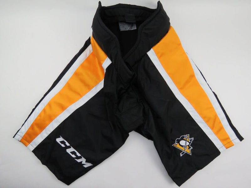 CCM Pittsburgh Penguins NHL Pro Stock Hockey Player Girdle Pant Shell Medium 9K