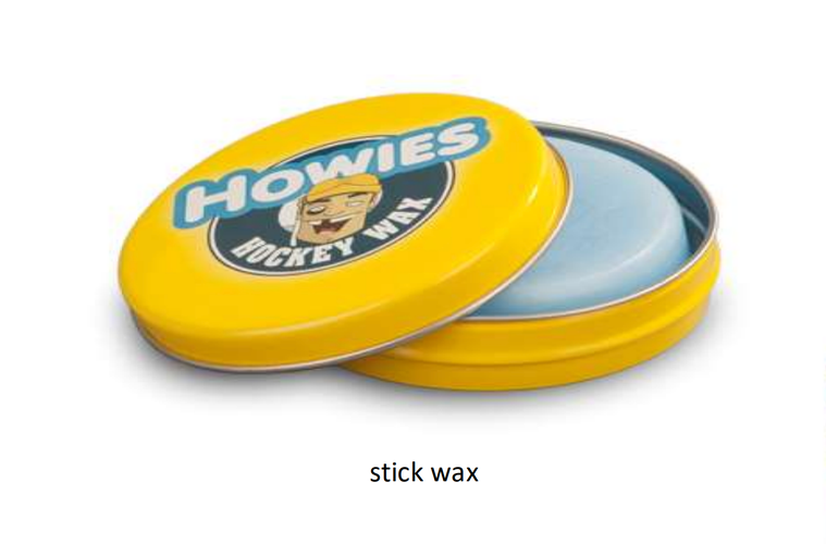 6-PACK Howies Hockey Tape Stick Wax with Case For Use On Bauer CCM Warrior True Sticks